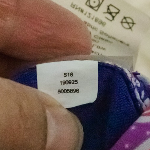 Title Nine Size Small S Majestic Floral Print Pull On Active Outdoor Skort - Picture 7 of 8